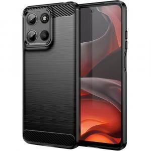 Etui Tech-Protect TPU Carbon do Motorola Moto G15 / G15 Power, czarne