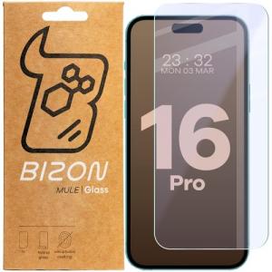 Elastyczne szkło hybrydowe Bizon Glass Mule do iPhone 16 Pro