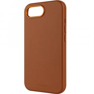 Etui Fixed MagLeather do iPhone 16e, brązowe
