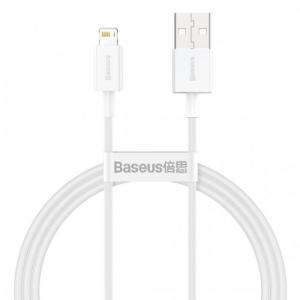 Kabel Baseus Superior USB-A do Lightning 2.4A 1m, biały