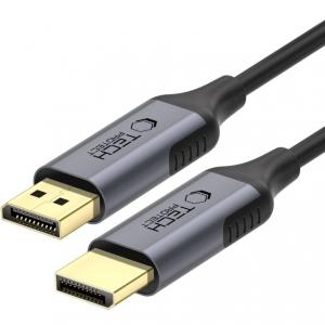 Kabel DisplayPort 1.4 Tech-Protect UltraBoost 4K/60Hz, 2m, czarnoszary