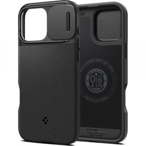 Etui Spigen Optik Armor Mag do MagSafe do iPhone 16 Pro Max, czarne