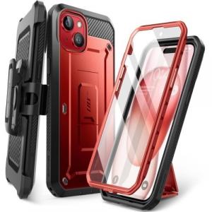 Etui Supcase UB Pro SP do iPhone 15, czerwone