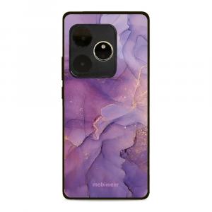 Etui ochronne do Realme GT 6, Mobiwear Glossy Case, fioletowe