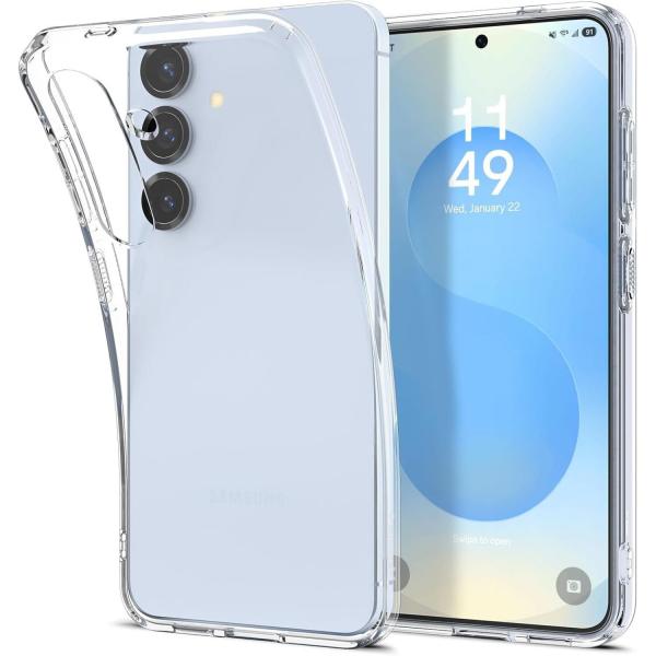 OUTLET: Etui Spigen Liquid Crystal do Galaxy S25, przezroczyste