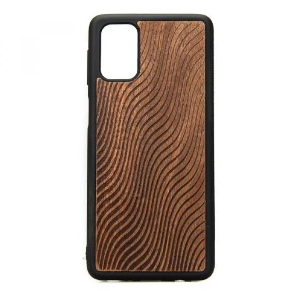 Drewniane etui do Galaxy M31s, Bewood Fale Merbau