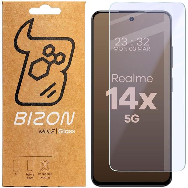 Elastyczne szkło hybrydowe Bizon Glass Mule do Realme 14x 5G