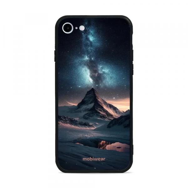Etui ochronne do iPhone SE 2020, Mobiwear Glossy Case, nocna góra