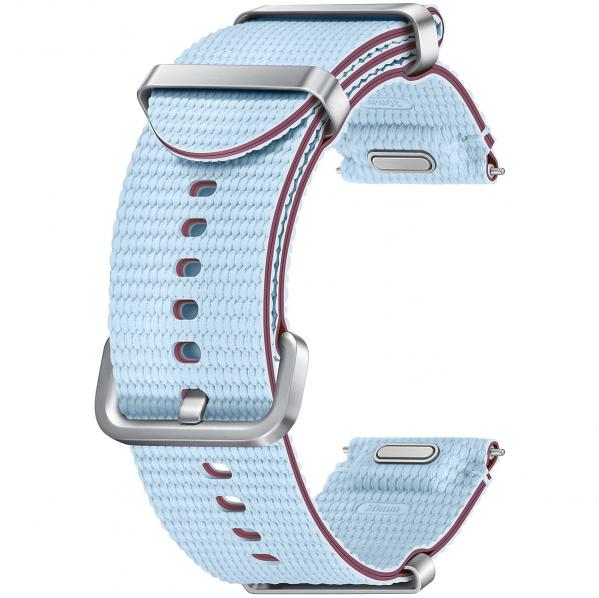 Pasek Samsung Athleisure Band One Click M / L 20mm do Galaxy Watch 4/4 Classic/5/5 Pro/6/6 Classic/7/FE, błękitny