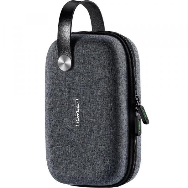 Etui / pudełko na dysk HDD, SSD i akcesoria Ugreen LP152 20,3 x 12,9 x 7,2 cm, szaro-czarne