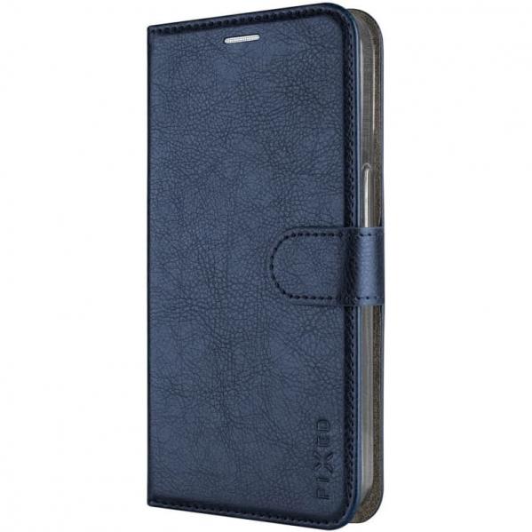 Etui Fixed Opus do iPhone 16e, granatowe