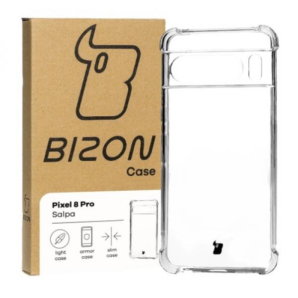 Elastyczne etui Bizon Case Salpa do Google Pixel 8 Pro, przezroczyste