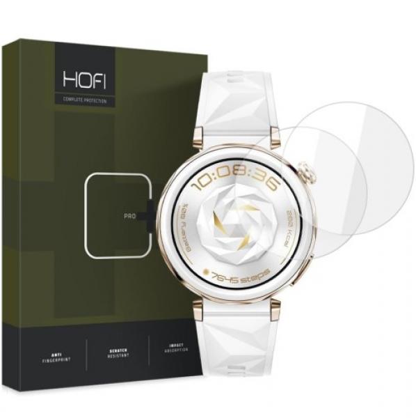 Szkło hartowane Hofi Glass Pro+ do Huawei Watch GT 5 Pro 42mm, 2 sztuki