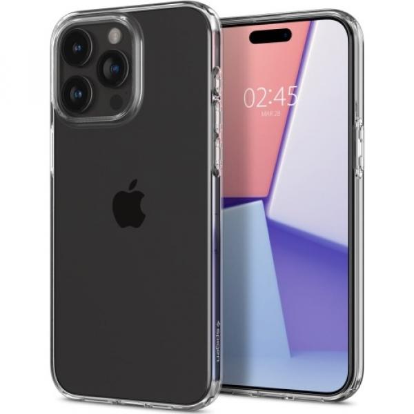 Etui Spigen Liquid Crystal do iPhone 15 Pro, przezroczyste