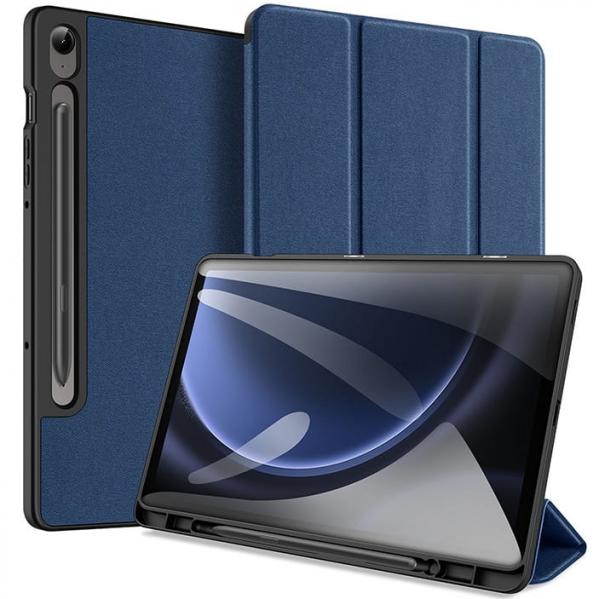 OUTLET: Etui Dux Ducis Domo do Galaxy Tab S10 FE / S9 FE, niebieskie
