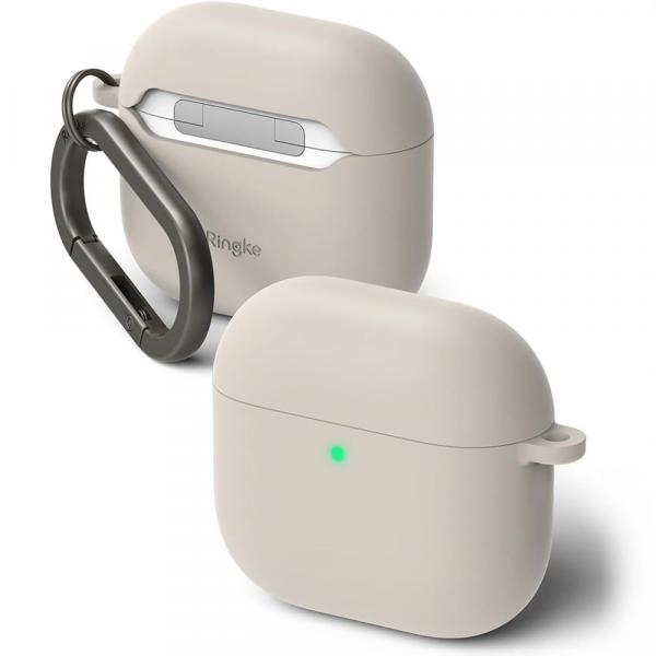 OUTLET: Etui Ringke Silicone do Apple AirPods 4, szare
