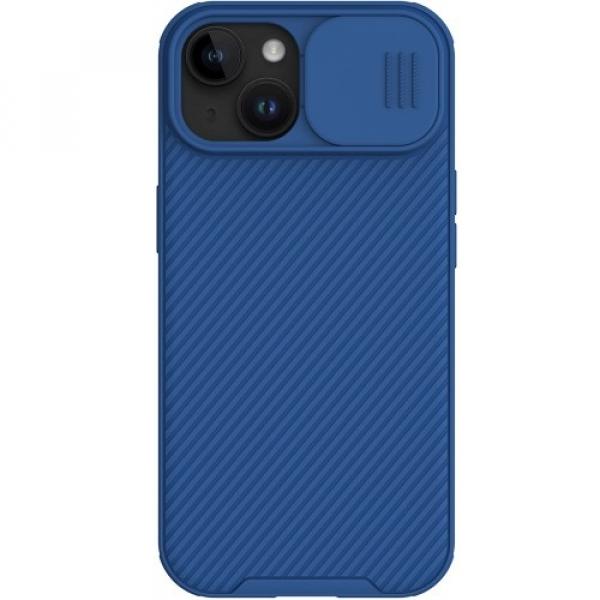 Etui Nillkin CamShield Pro do iPhone 15 Plus, niebieskie