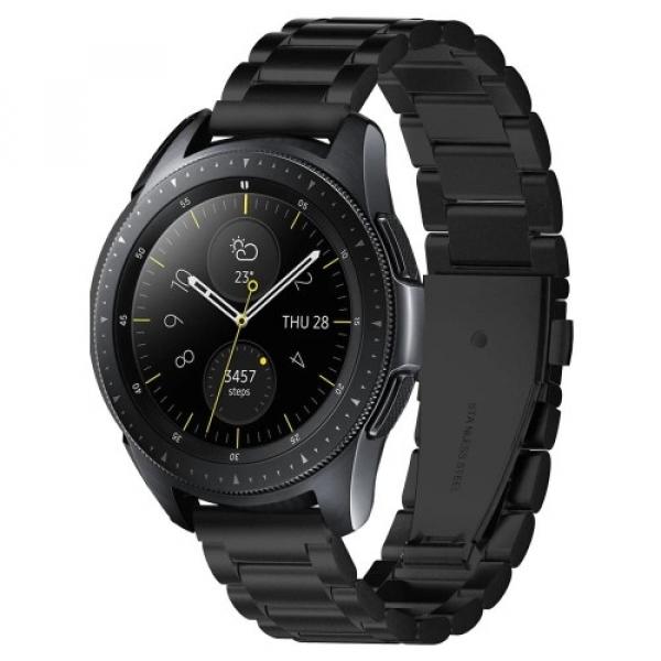 Pasek Spigen Band Modern Fit do Galaxy Watch 20mm, czarny