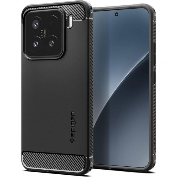 Etui Spigen Rugged Armor do Xiaomi 15, czarne