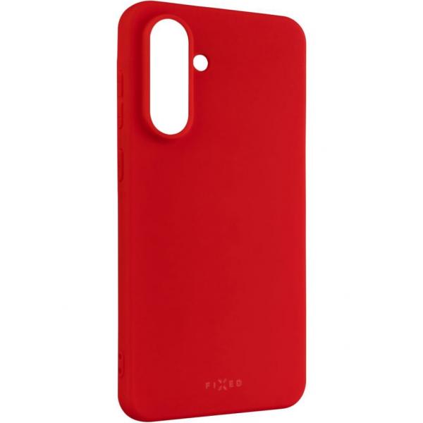 Etui Fixed Story do Galaxy A56 5G, czerwone