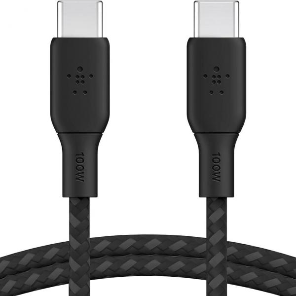 OUTLET: Kabel Belkin Boost USB-C do USB-C 100W 5A 2m, czarny