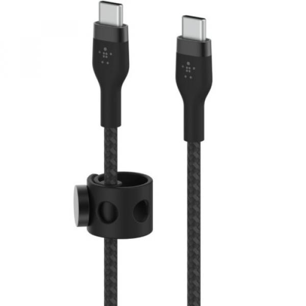 Kabel Belkin Boost Charge Pro Flex Braided USB-C do USB-C 1m, czarny