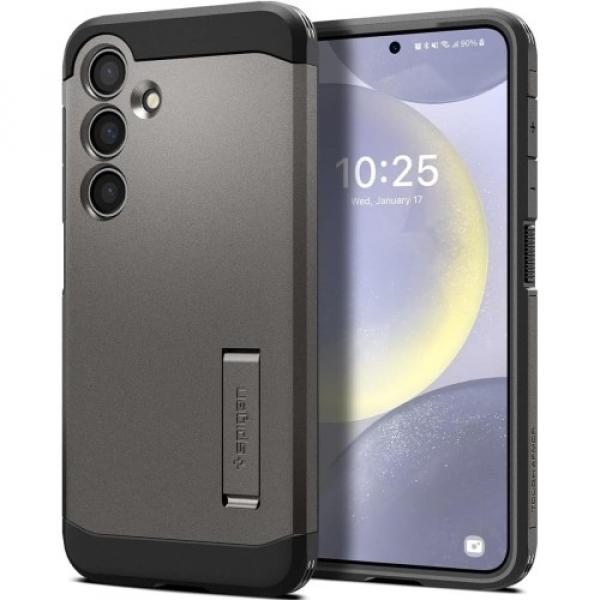 OUTLET: Etui Spigen Tough Armor do Galaxy S24 Plus, stalowe