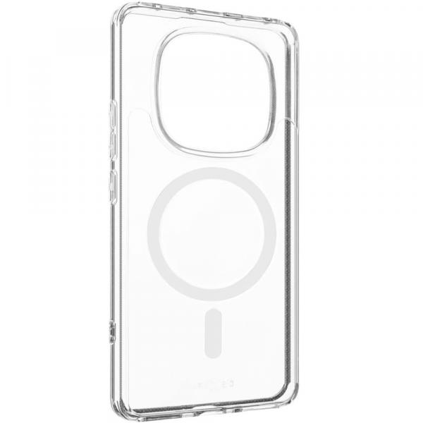 Etui Fixed MagPure do MagSafe do Xiaomi Redmi Note 14 Pro 5G / Poco X7, przezroczyste