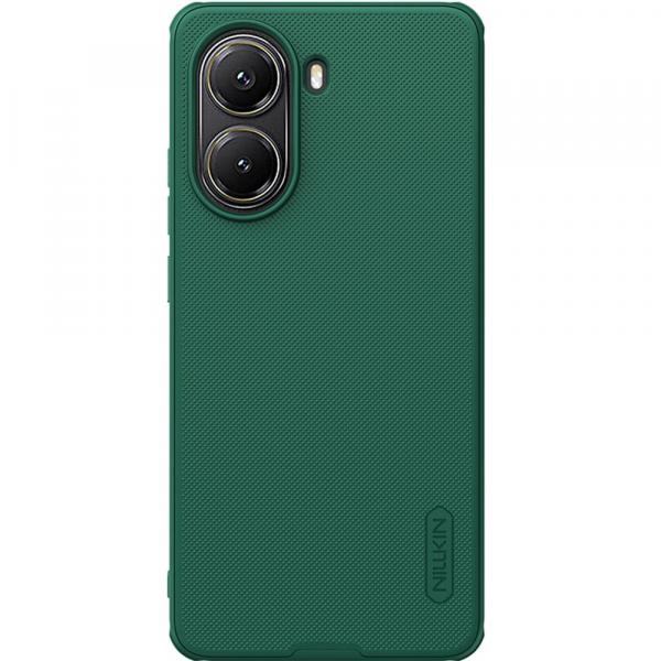 Etui Nillkin Frosted Shield Pro do Xiaomi POCO X7 Pro, ciemnozielone