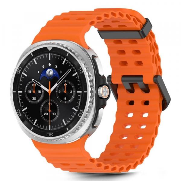 Pasek Tech-Protect Iconband Pro do Galaxy Watch 8 40 mm / 44 mm / 8 Classic 46 mm, pomarańczowy