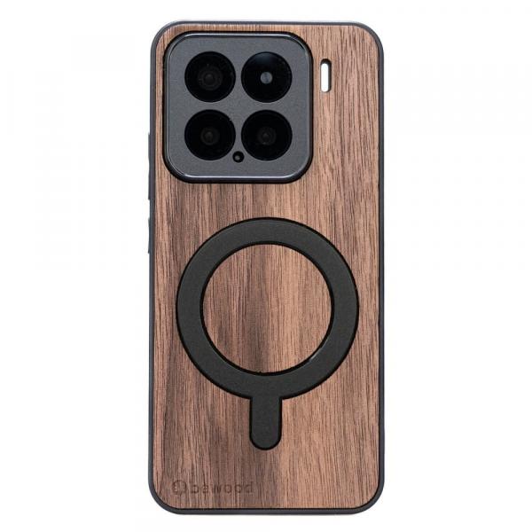 Drewniane etui do Xiaomi 15, Bewood Orzech Amerykański MagSafe