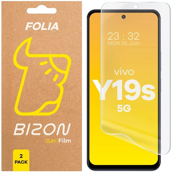 Folia matowa Bizon Glass Film Sun do Vivo Y19s, 2 sztuki