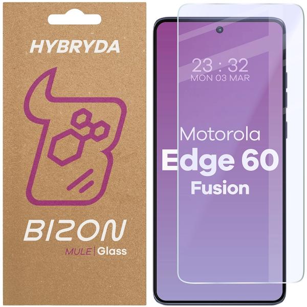 Elastyczne szkło hybrydowe Bizon Glass Mule do Motorola Edge 60 Fusion