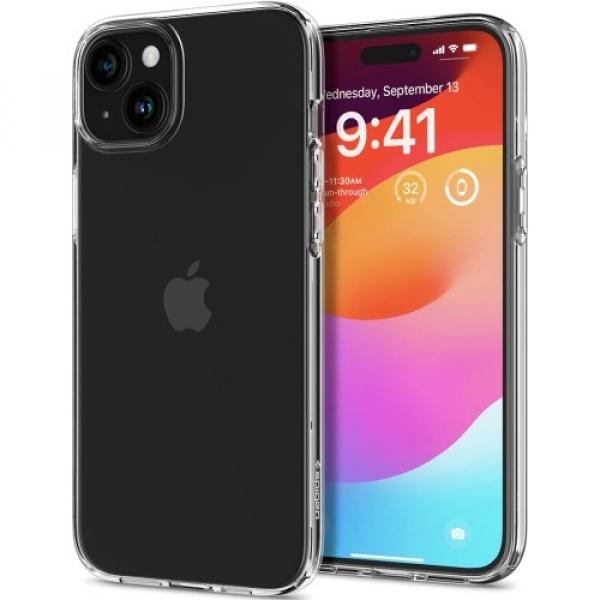 OUTLET: Etui Spigen Liquid Crystal do iPhone 15 Plus, przezroczyste