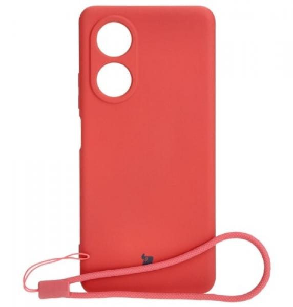 Etui Bizon Case Silicone do Oppo A58 4G, brudny róż