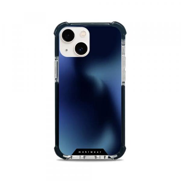 Etui ochronne do iPhone 13 Mini do MagSafe, Mobiwear Elite Bumper, granatowe