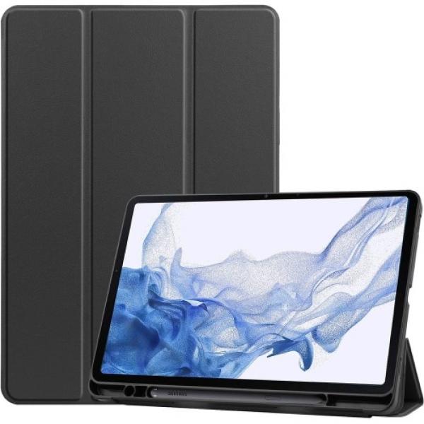 Etui Bizon Case Tab Lizard do Galaxy Tab S8 / S7, czarne