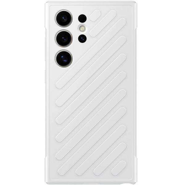 OUTLET: Etui Samsung Shield Case do Galaxy S24 Ultra, jasnoszare