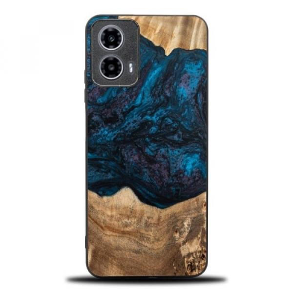 Drewniane etui do Motorola Moto G34 5G, Bewood Unique Planets Neptun