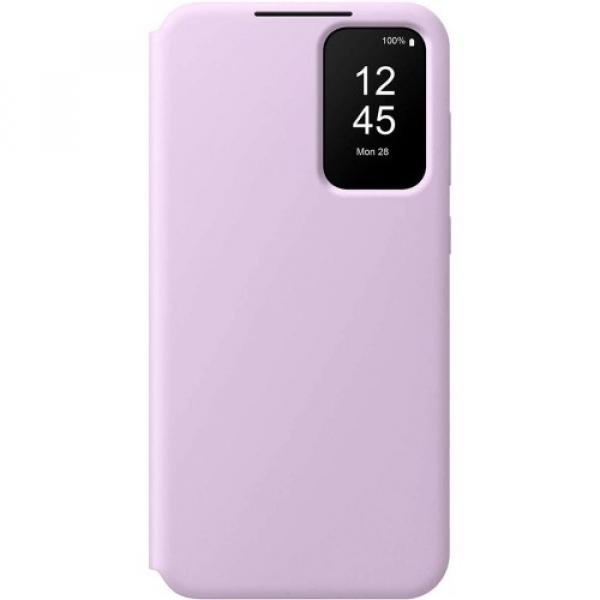 Etui z klapką Samsung Smart View Wallet Case do Galaxy A35 5G, lawendowe