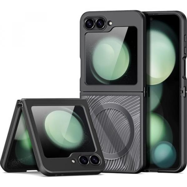 Etui Dux Ducis AIMO Series Premium Case do Galaxy Z Flip7 FE / Z Flip6 , czarne