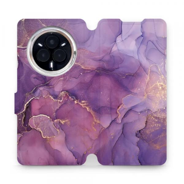 Etui z klapką do Realme 14 Pro 5G, Mobiwear Book, fioletowe