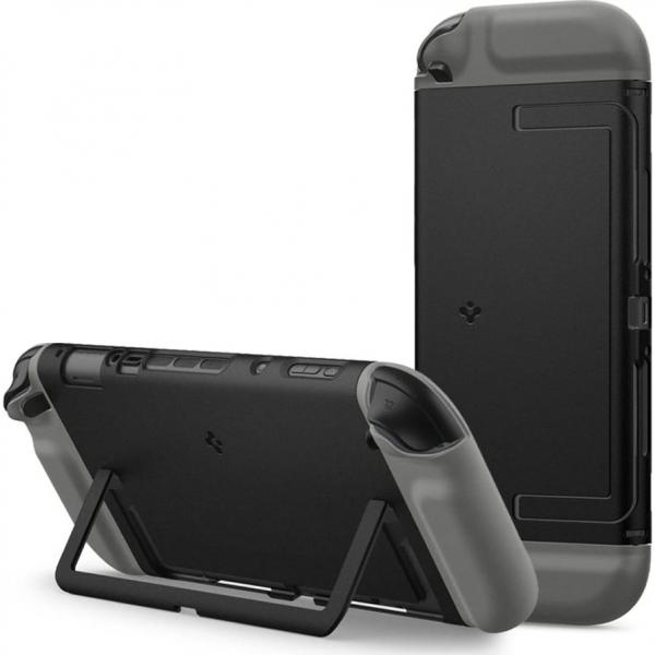 Etui Spigen Nano Pop do Nintendo Switch 2, czarno-szare