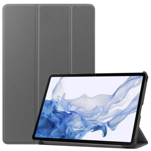 Etui Bizon Case Tab Croc do Galaxy Tab S9, szare