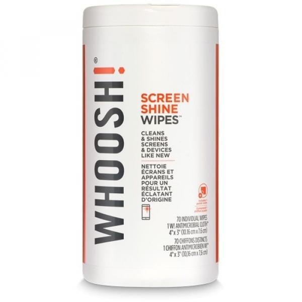 Ściereczki do czyszczenia ekranów Whoosh! Screen Shine Wipes 70