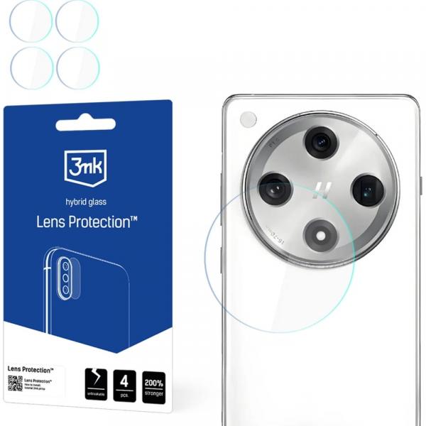 Osłona na aparat 3mk Lens Protection do Oppo Find X8, 4 zestawy