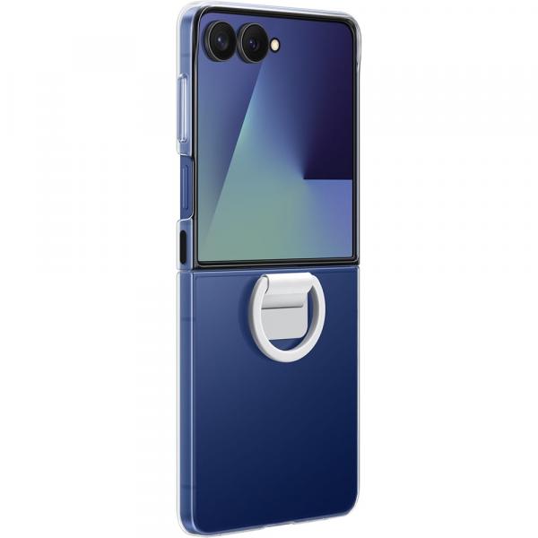 Etui Samsung Silicone Case Ring do Galaxy Z Flip7, przezroczyste