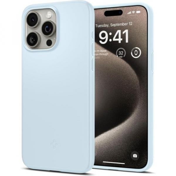 OUTLET: Etui Spigen Thin Fit do iPhone 15 Pro Max, niebieskie