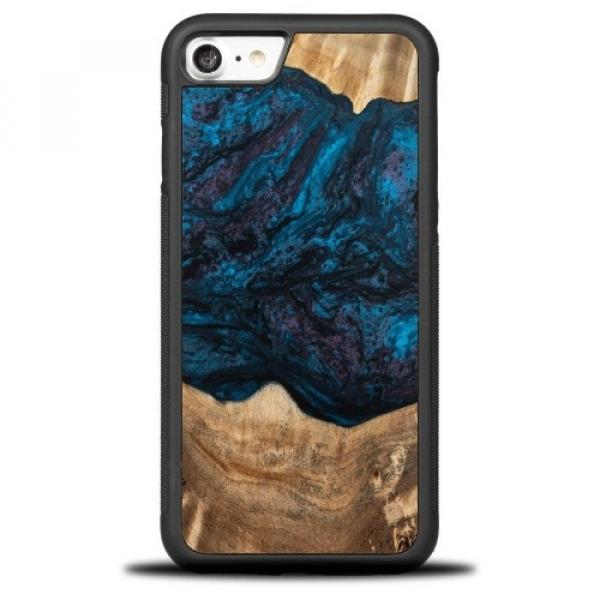 Drewniane etui Bewood Unique Planets - Neptun do iPhone SE 2022 / 2020 / 8 / 7