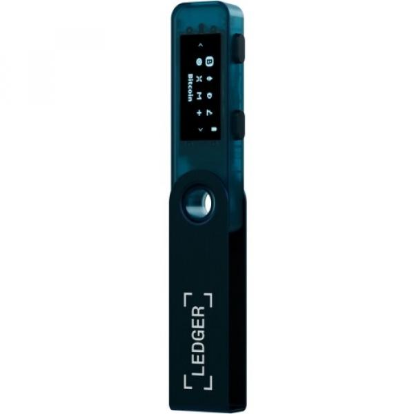 Portfel kryptowalut i NFT Ledger Nano S Plus, niebieski